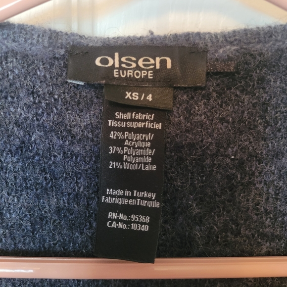 Olsen Navy Cardigan - Picture 2 of 5